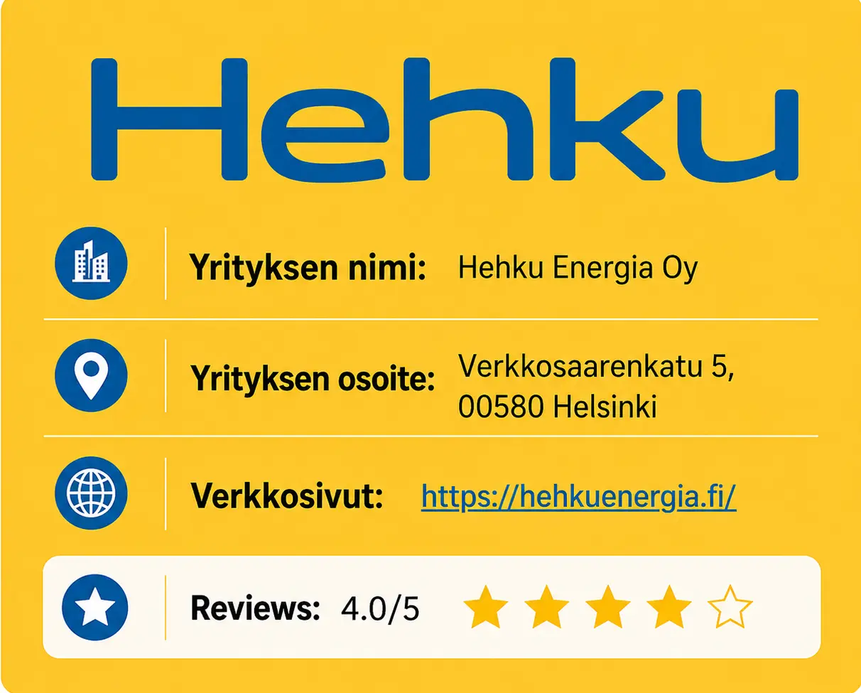 Hehku Energia kokemuksia 2026 1 Hehku Energia kokemuksia